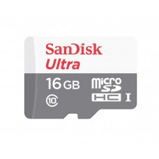 SanDisk Ultra MicroSDHC 16GB UHS-I Class 10 Memory Card 